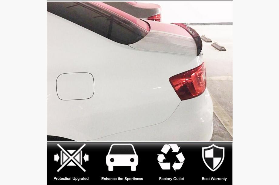 Volkswagen Jetta 2011–2018 Spoiler (för 2011-2014, kolfiber) Foto 2