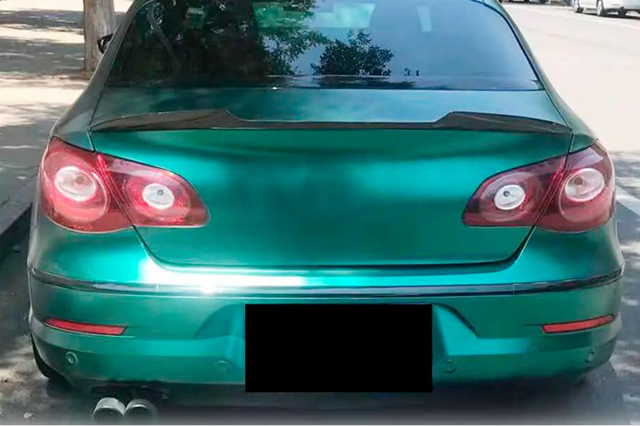 Volkswagen Passat CC 2008–2017 Spoiler (kolfiber) Foto 6