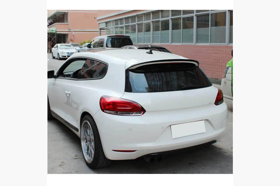Volkswagen Scirocco 2008–2017 Spoiler V1 (för Base, kolfiber) Foto 2
