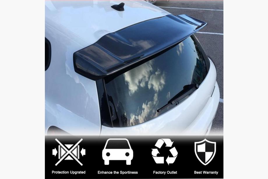 Volkswagen Scirocco 2008–2017 Spoiler V2 (för Base, kolfiber) Foto 2