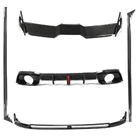 Volkswagen Golf 8 2019– Carbon FullSet karosskit (för GTI & R EU HB 2019-2024), kolfiber foto 1