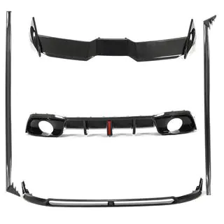 Carbon FullSet karosskit (för GTI & R EU HB 2019-2024), kolfiber foto 1