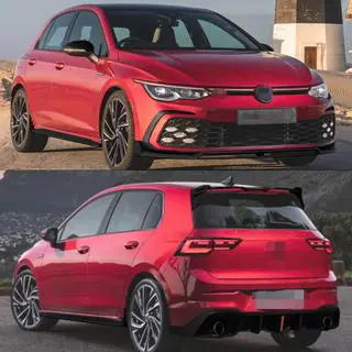 Carbon FullSet karosskit (för GTI & R EU HB 2019-2024), kolfiber foto 2