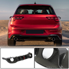 Volkswagen Golf 8 2019– Bakre stötfångardiffuser (för GTI HB, dry carbon) foto 1