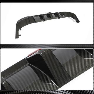 Bakre stötfångardiffuser (för GTI HB, dry carbon) foto 3