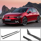 Volkswagen Golf 8 2019– Sidoskärmar/side skirts (för GTI / R-Line HB, kolfiber) foto 1