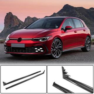 Sidoskärmar/side skirts (för GTI / R-Line HB, kolfiber) foto 1