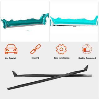 Sidoskärmar/side skirts (för GTI / R-Line HB, kolfiber) foto 2