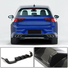 Volkswagen Golf 8 2019– Bakre stötfångardiffuser (för R HB, torr kolfiber) foto 2