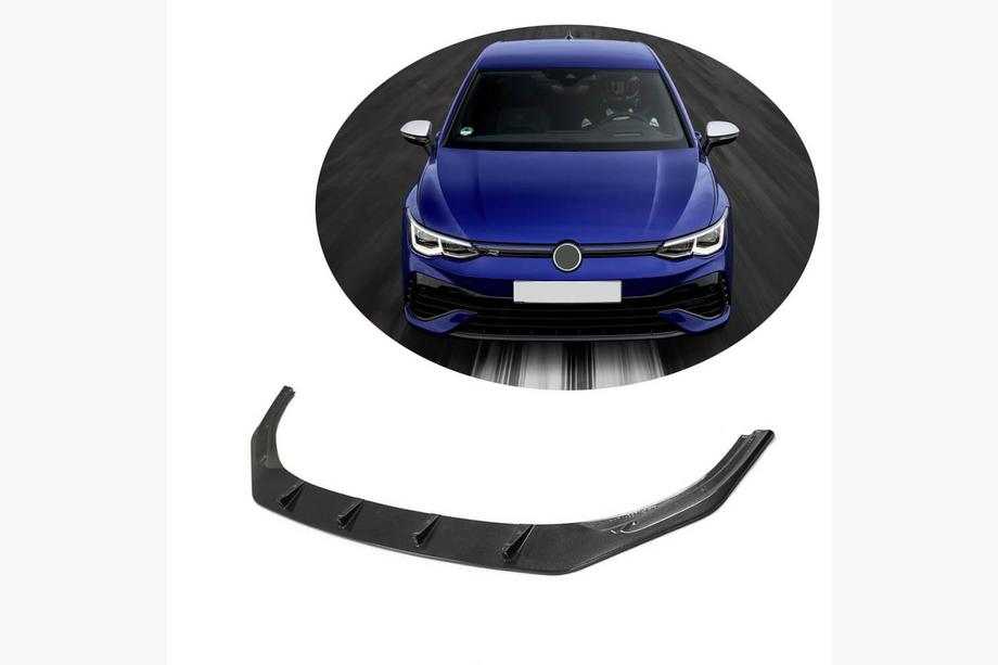Volkswagen Golf 8 2019– Frontläpp till främre stötfångare Lip (för R HB 2019-2024, kolfiber) Image