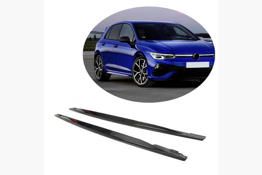 Volkswagen Golf 8 2019– Sidokjolar (för R HB, kolfiber) Image