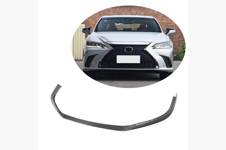 Lexus ES 2018– Frontläpp till främre stötfångare (för Base/F-Sport 2018-2020, kolfiber) Image
