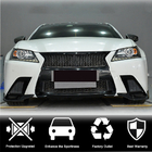Lexus GS 2011–2020 Frontspoiler-läppar (för F-Sport 2011-2015, kolfiber) foto 3