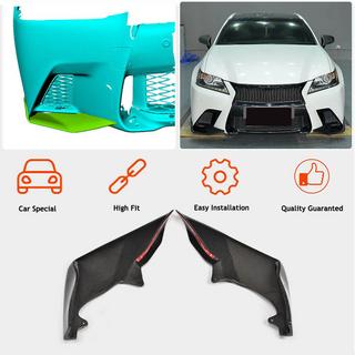 Frontspoiler-läppar (för F-Sport 2011-2015, kolfiber) Lexus GS 2011–2020 foto 2