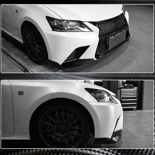 Frontspoiler-läppar (för F-Sport 2011-2015, kolfiber) Lexus GS 2011–2020 foto 4