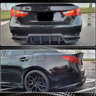 Lexus GS 2011–2020 Bakre stötfångardiffusor (för F-Sport 2011-2015, kolfiber) foto 5