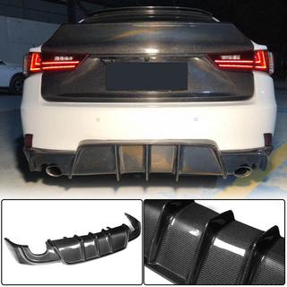 Bakre stötfångardiffusor V1 (för Base/F-Sport 2013-2016, kolfiber) Lexus IS 2013– foto 1