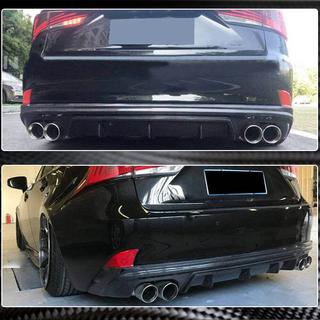 Bakre stötfångardiffusor V2 (för Base/F-Sport 2013-2016, kolfiber) Lexus IS 2013– foto 3