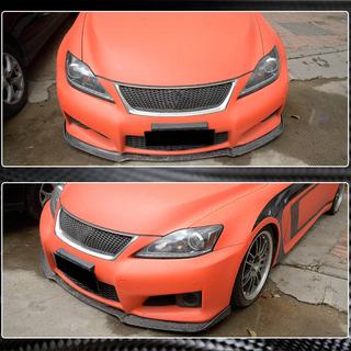 Frontspoilerlip till främre stötfångare (för F 2011-2013, kolfiber) Lexus IS 2005–2013 foto 4