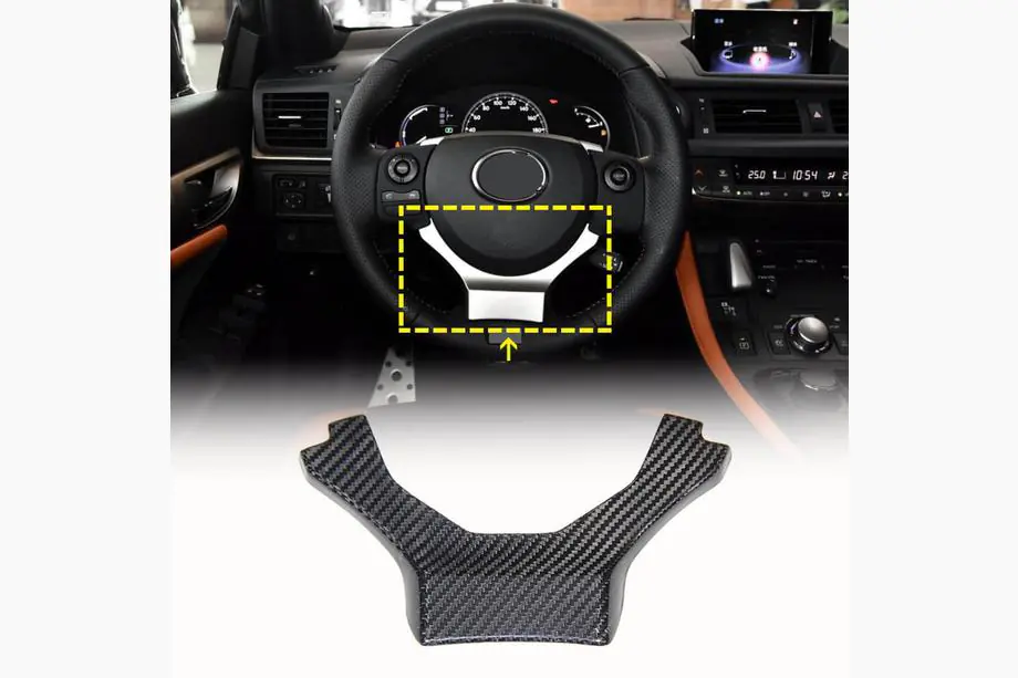 Lexus CT200H 2011–2022 Rattkåpa (kolfiber) Image