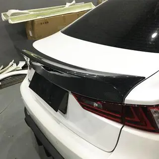 V4 spoiler (för 2013-2020, kolfiber) foto 4