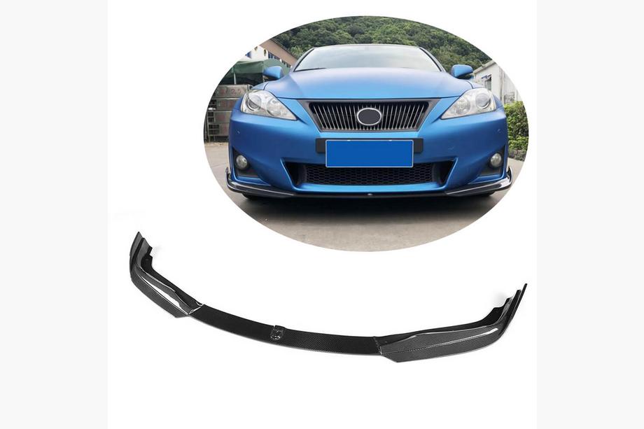 Lexus IS 2005–2013 Frontläpp till främre stötfångare Lip (för Base 2011-2013, kolfiber) Image