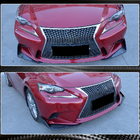 Lexus IS 2013– Frontspoilerläppar Flap (för F-Sport 2013-2016, kolfiber) foto 3