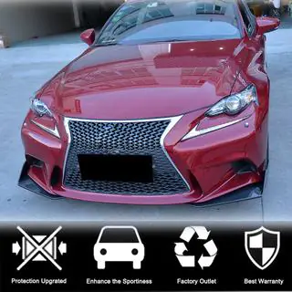 Frontspoilerläppar Flap (för F-Sport 2013-2016, kolfiber) foto 2