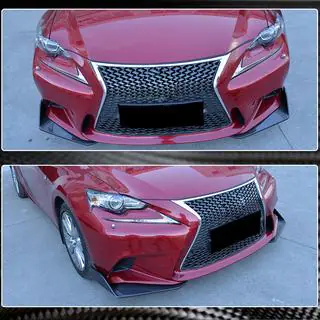 Frontspoilerläppar Flap (för F-Sport 2013-2016, kolfiber) foto 3