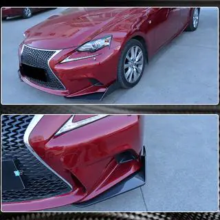 Frontspoilerläppar Flap (för F-Sport 2013-2016, kolfiber) foto 4