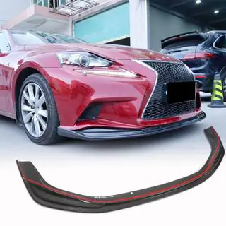 Frontläpp till främre stötfångare Lip (för F-Sport 2013-2016, Carbon, kolfiber) foto 1