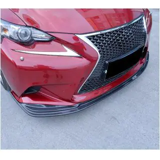 Frontläpp till främre stötfångare Lip (för F-Sport 2013-2016, Carbon, kolfiber) foto 3