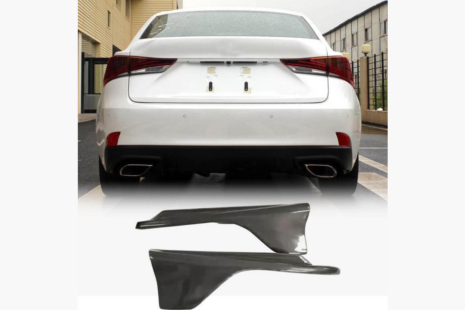Lexus IS 2013– Bakre stötfångarflaps Flap (för F-Sport Base 2016-2020, kolfiber) Image