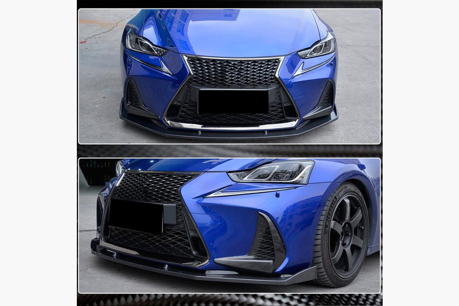 Lexus IS 2013– Frontläpp (för Base/F-Sport 2016-2020, kolfiber) Image