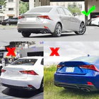 Lexus IS 2013– Bakre stötfångardiffusor (för Base/F-Sport 2016-2020, kolfiber) foto 9