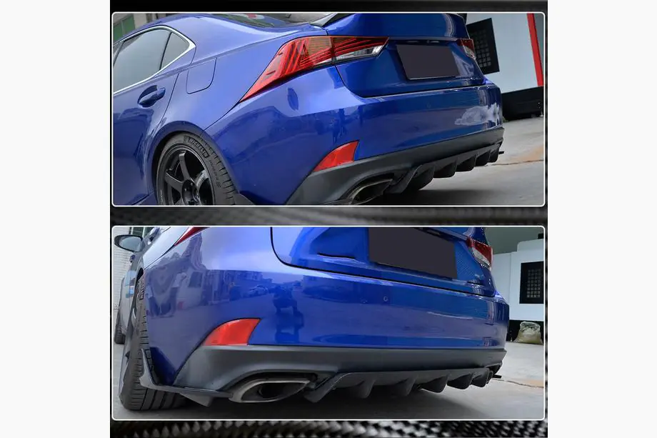 Lexus IS 2013– Bakre stötfångardiffusor (för Base/F-Sport 2016-2020, kolfiber) Image