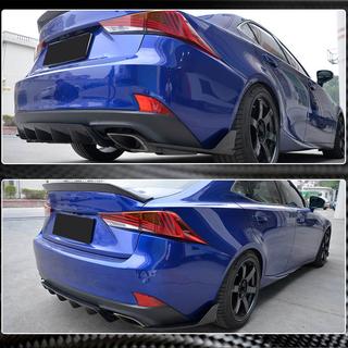 Kolfiber bakre stötfångarlist (för Base/F-Sport 2016-2020, carbon) Lexus IS 2013– foto 4
