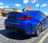 Lexus RC 200t 2014– Bakre stötfångardiffusor (för RC F 2014-2018, kolfiber) foto 2