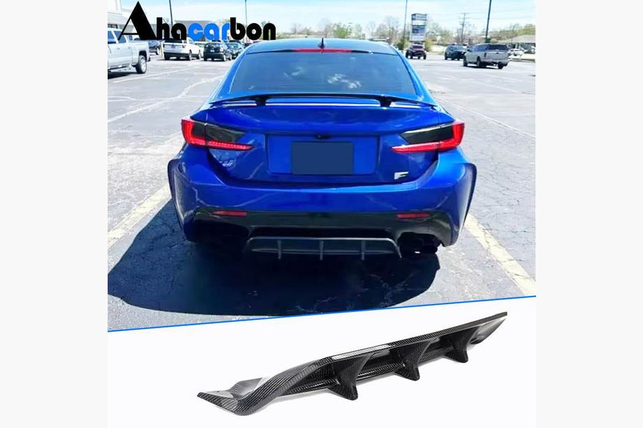 Lexus RC 200t 2014– Bakre stötfångardiffusor (för RC F 2014-2018, kolfiber) Image