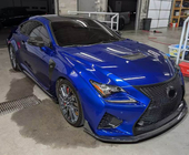 Lexus RC 200t 2014– Sidokjolar (för RC F 2014-2018, kolfiber) foto 3
