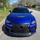Lexus RC 200t 2014– Frontlip-tillsats (för RC F 2014-2018, kolfiber) foto 2