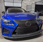 Lexus RC 200t 2014– Frontlip-tillsats (för RC F 2014-2018, kolfiber) foto 4
