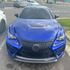 Lexus RC 200t 2014– Frontlip-tillsats (för RC F 2014-2018, kolfiber) foto 5