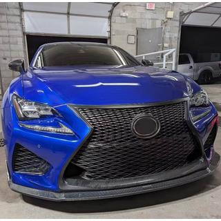 Frontlip-tillsats (för RC F 2014-2018, kolfiber) Lexus RC 200t 2014– foto 4