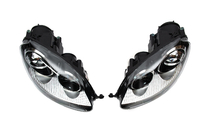 Volkswagen Golf 5 2003–2009 Strålkastare fram med projektorlins Black (2 st) foto 4
