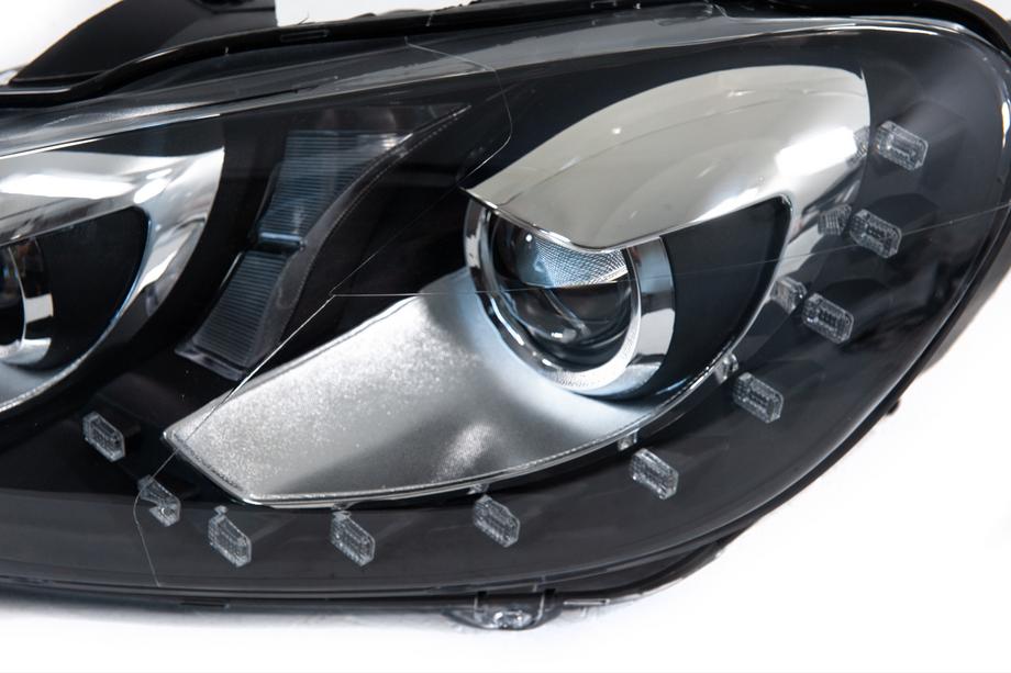 Volkswagen Golf 6 2008–2014 LED-strålkastare fram med DRL (2 st) Foto 12