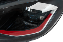 Volkswagen Golf 6 2008–2014 Framlyktor Golf 7 Style Red (utan styrenheter, 2 st) foto 6