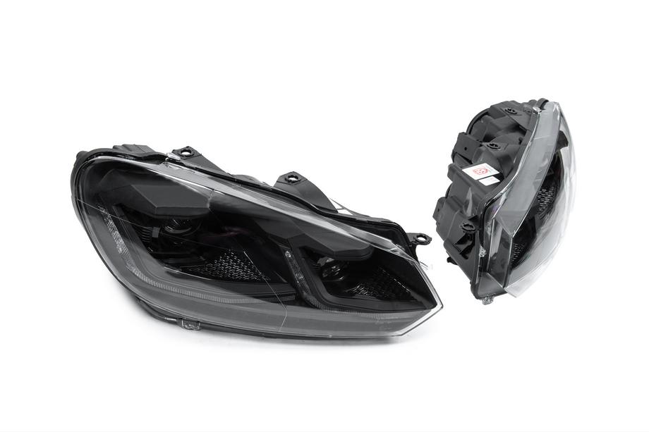 Volkswagen Golf 6 2008–2014 Strålkastare fram Golf 7 Style Black (utan styrenheter, 2 st) Foto 4