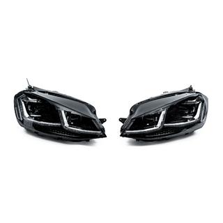 Framlyktor Silver Style 2017+ (För 2012-2017, 2 st) Volkswagen Golf 7/E-Golf 2012–2020 foto 1