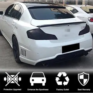 SD strålkastarögonlock (för G37 2009-2013, G25 2011-2012, kolfiber) Infiniti G25/G35/37 (V36/CV36) 2006–2015 foto 4